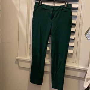 Cropped skinny trousers